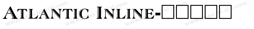 Atlantic Inline字体转换